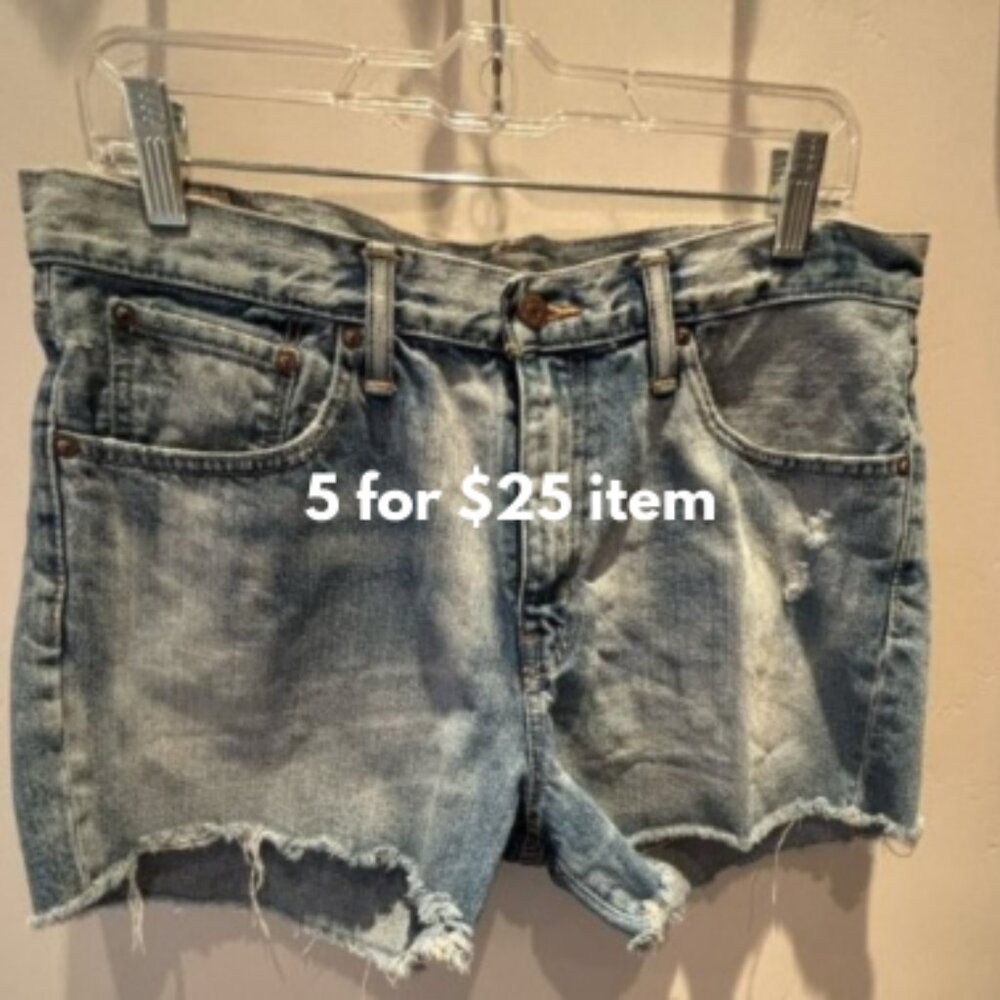 Ralph Lauren Denim Cutoff Women Shorts